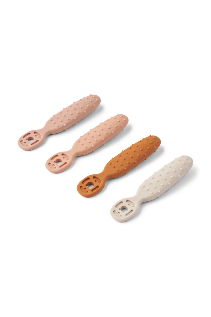 Sada lžiček Liewood Caelia Baby Learning Spoon 4-Pack 4-pack LW19686 oranžová SS25