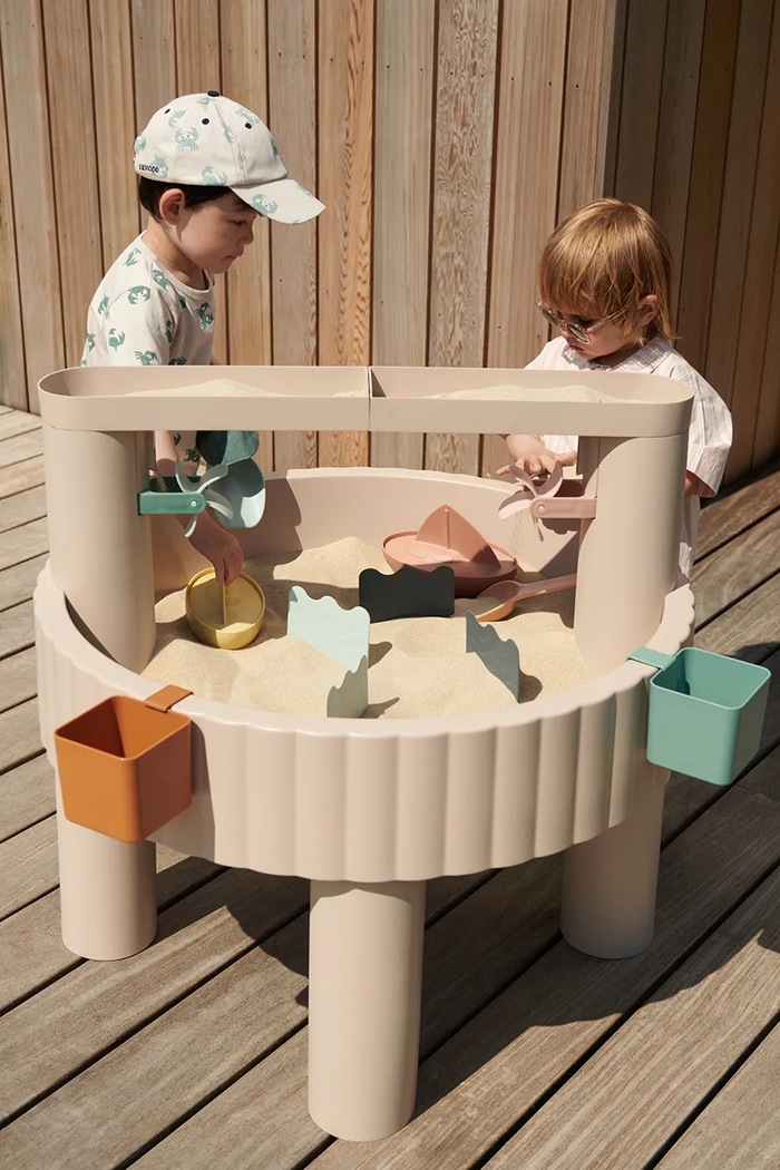 Liewood wielofunkcyjny stolik do zabawy Sepp Activity Table beżowy LW19734