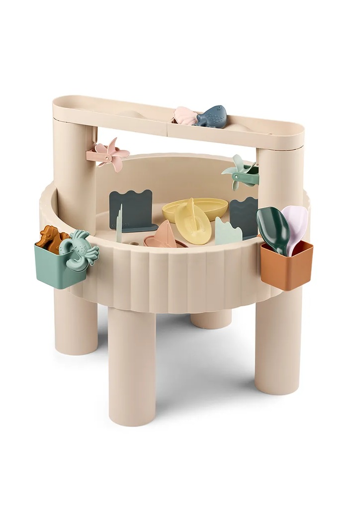 Liewood wielofunkcyjny stolik do zabawy Sepp Activity Table LW19734 beżowy SS26