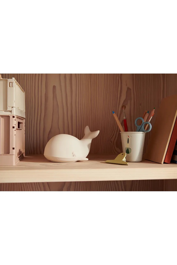 Detská nočná lampa Liewood Winston Whale Night Light LW19936 béžová