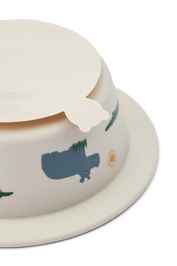 Liewood castron Peony Printed Suction Bowl 2-Pack 2-pack LW19942 bej SS25