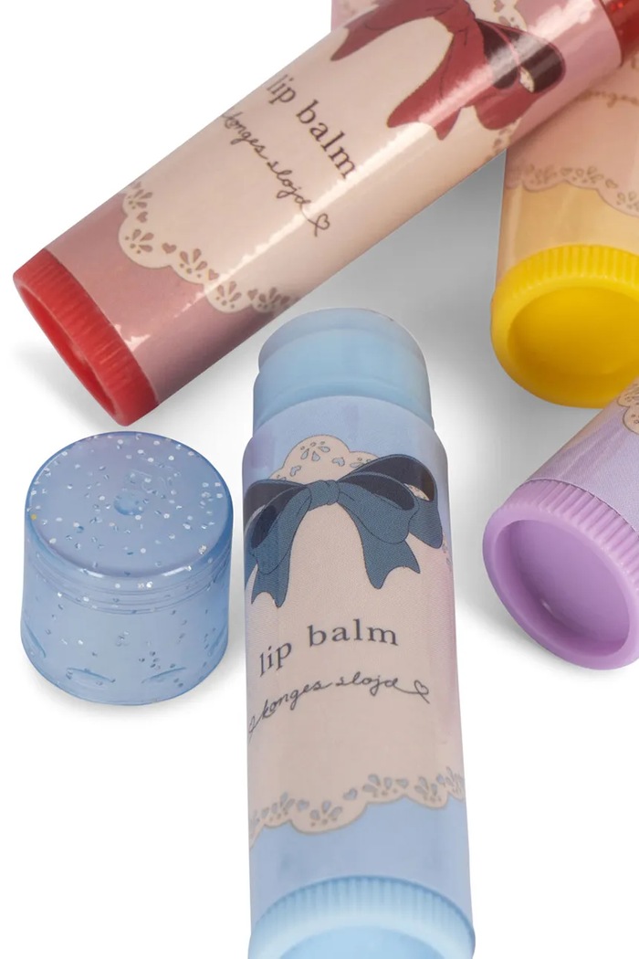 CHLAPEC Sada balzámů na rty Konges Sløjd LIP BALM GLITTER 5 PCS 5-pack KS102864 vícebarevná