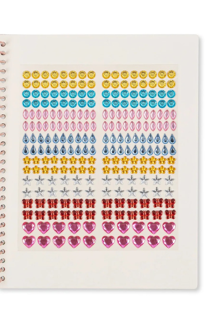 Konges Sløjd książeczka z naklejkami GLAM ME UP STICKER BOOK KS102869