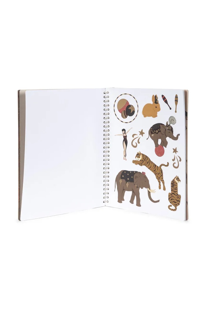 Chłopiec Konges Sløjd Książeczka z naklejkami MY STICKER BOOK FSC. KS102608 beżowy