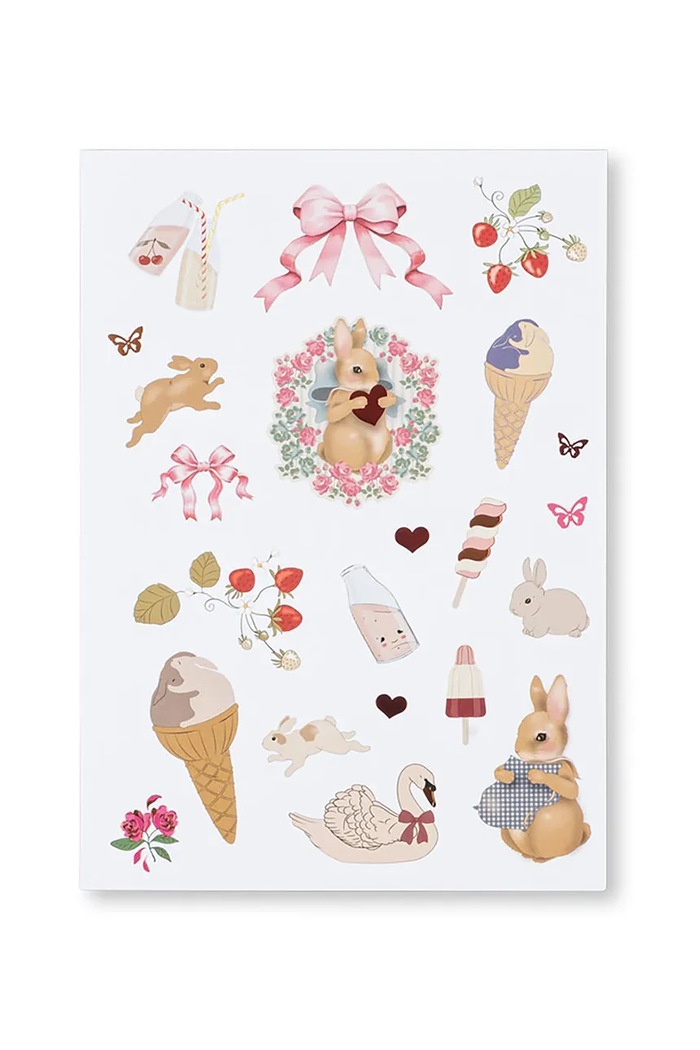 Мальчик Konges Sløjd Наклейки Konges Sløjd A STICKER A DAY KS102871 розовый