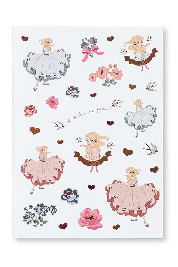 Наклейки Konges Sløjd A STICKER A DAY Konges Sløjd розовый KS102871
