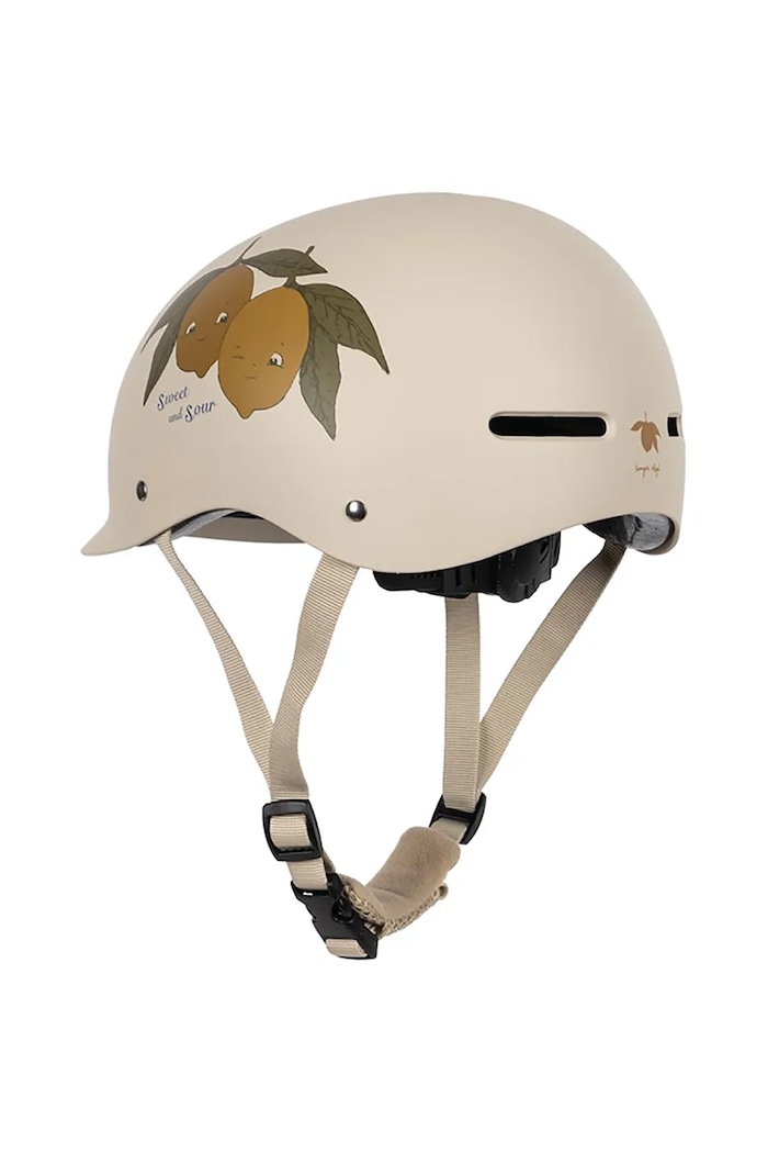 Konges Sløjd kask dziecięcy BICYCLE HELMET SWEET & SOUR KS102319 beżowy SS25