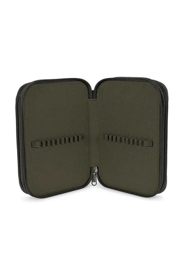 Băieți Konges Sløjd penar copii CLOVER MAXI PENCIL CASE KS102992 verde