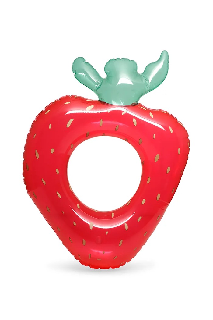 Konges Sløjd Colac de înot pentru copii SWIM RING STRAWBERRY KS102484 rosu SS25