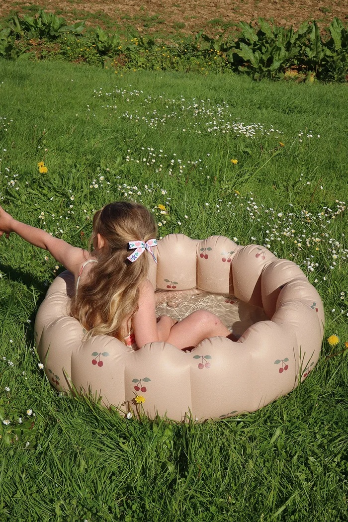 Konges Sløjd piscină pentru copii SMALL SHELL POOL roz KS102528