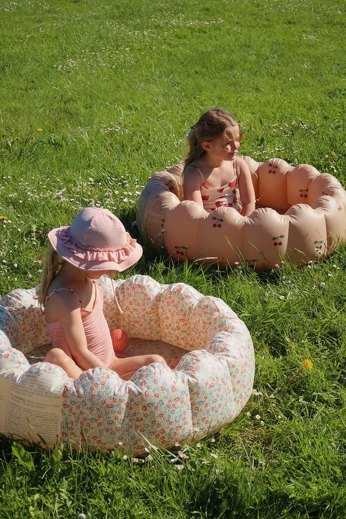 Konges Sløjd piscină pentru copii SMALL SHELL POOL roz KS102528