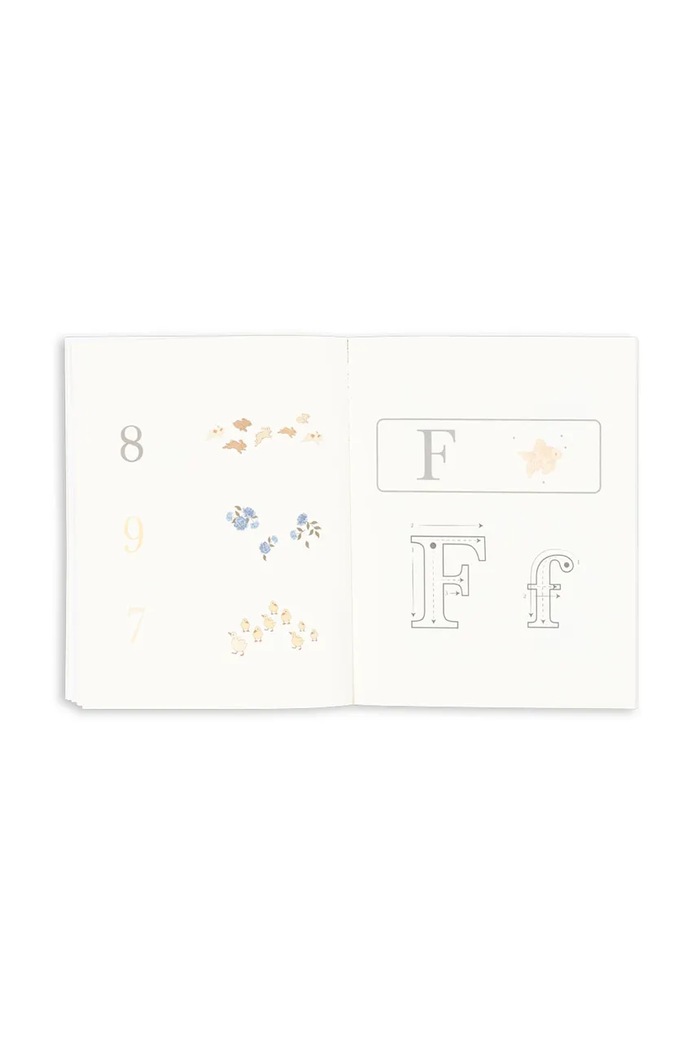 Brožura se samolepkami Konges Sløjd ACTIVITY BOOK WITH COLOR PENCILS KS103119 béžová SS25
