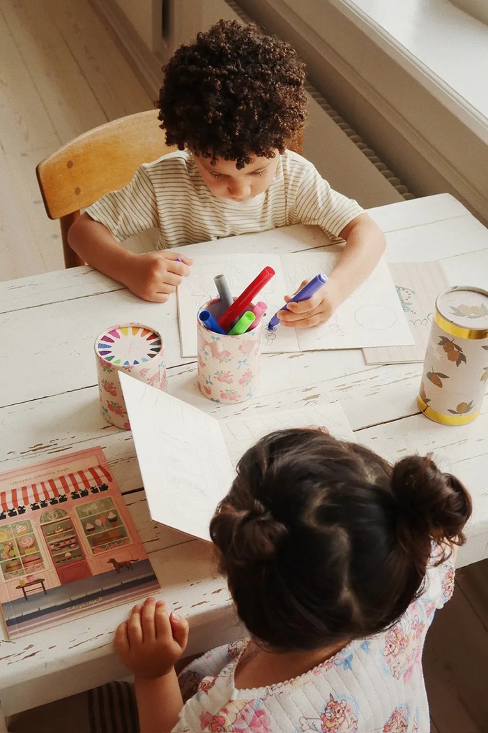 Sada fixů Konges Sløjd MY LITTLE MARKER SET FSC KS103142 šedá