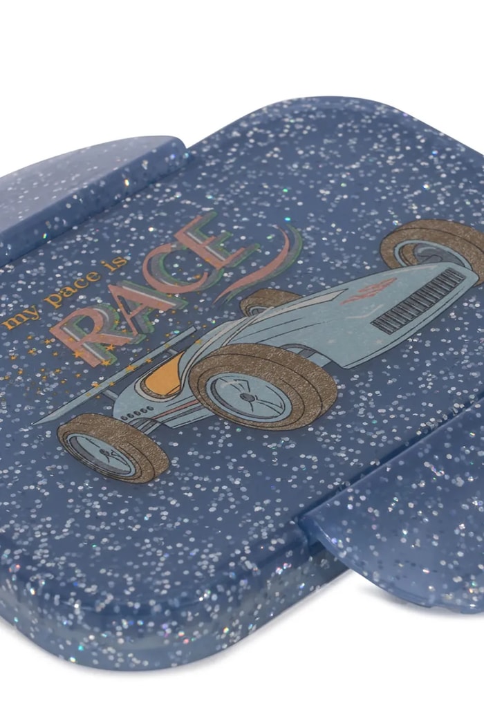 Detská nádoba na jedlo Konges Sløjd LUNCH BOX GLITTER tmavomodrá KS103054