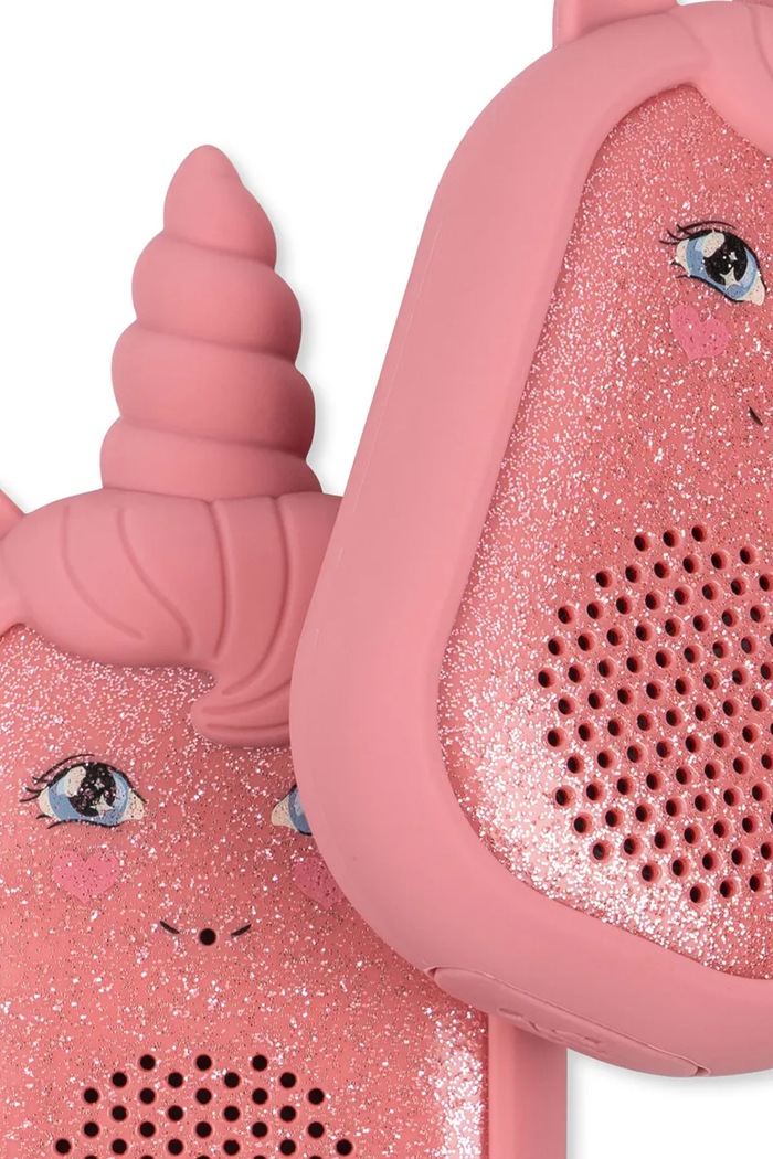 CHLAPEC Vysílačka Konges Sløjd GLITTER UNICORN WALKIE TALKIE KS103144 růžová