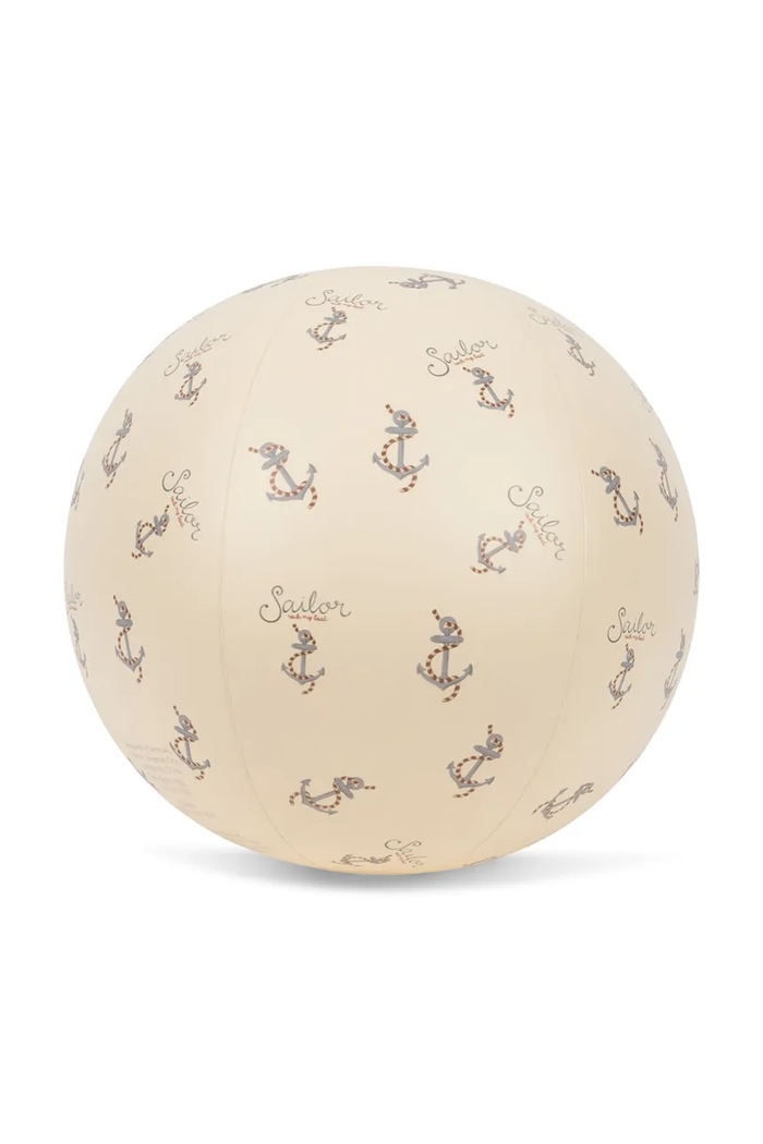 Konges Sløjd piłka plażowa BEACH BALL KS103093 beżowy SS25