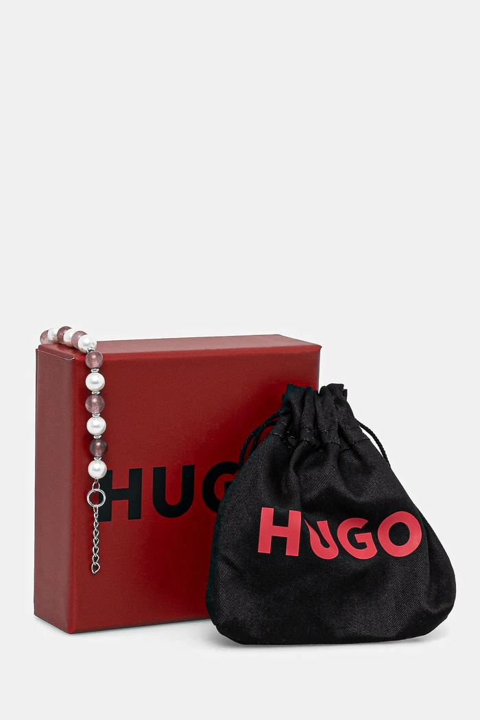 Doplňky Náramek HUGO 50532461 růžová