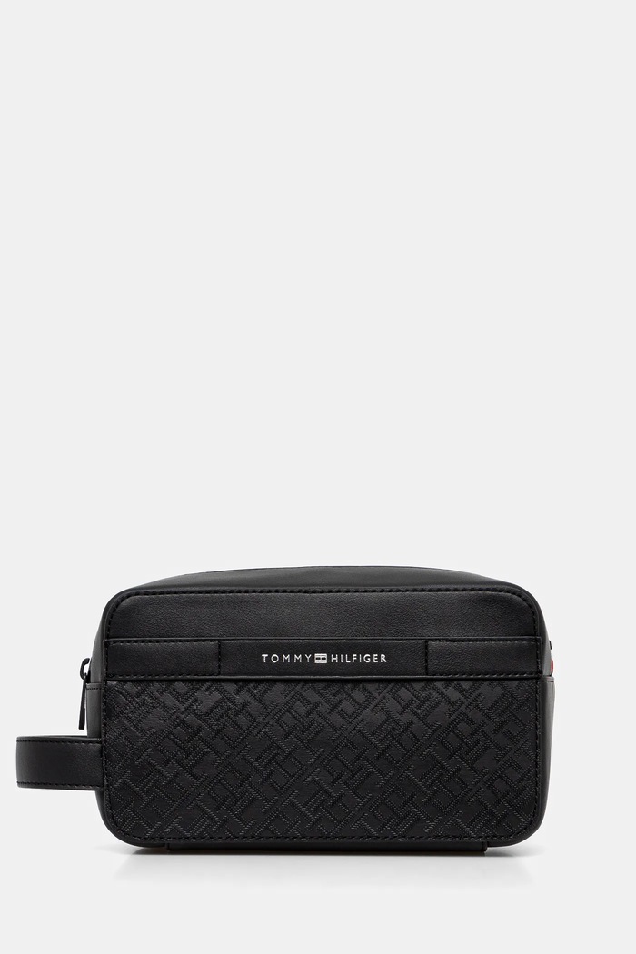 Νεσεσέρ καλλυντικών Tommy Hilfiger μαύρο AM0AM13049
