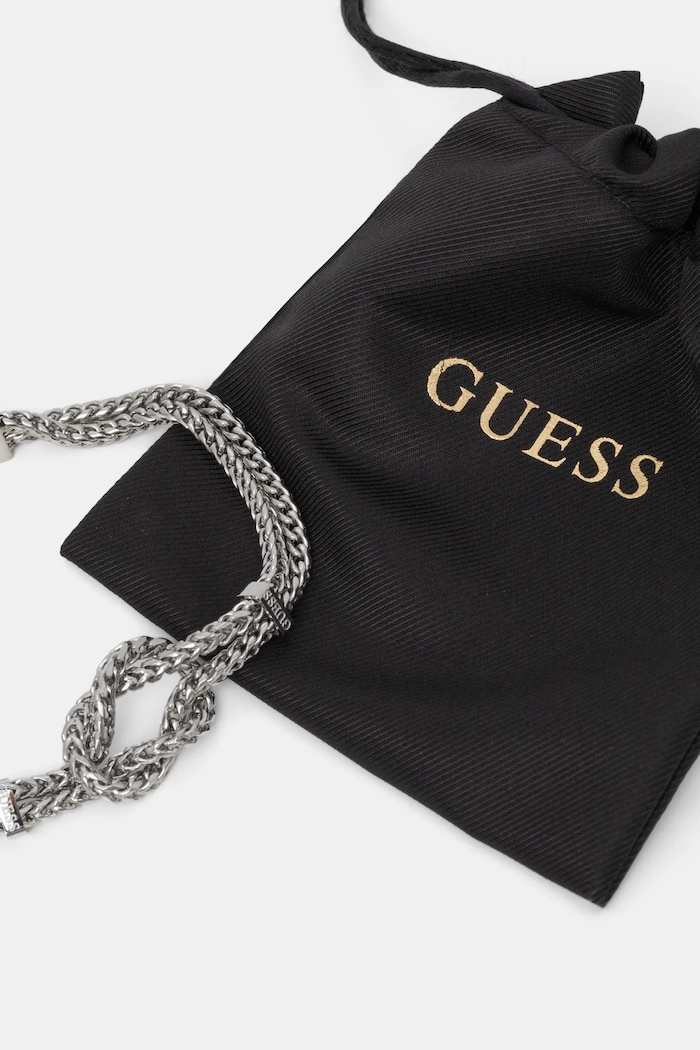 Doplnky Náramok Guess SAILOR KNOT JUMB05.027JW strieborná
