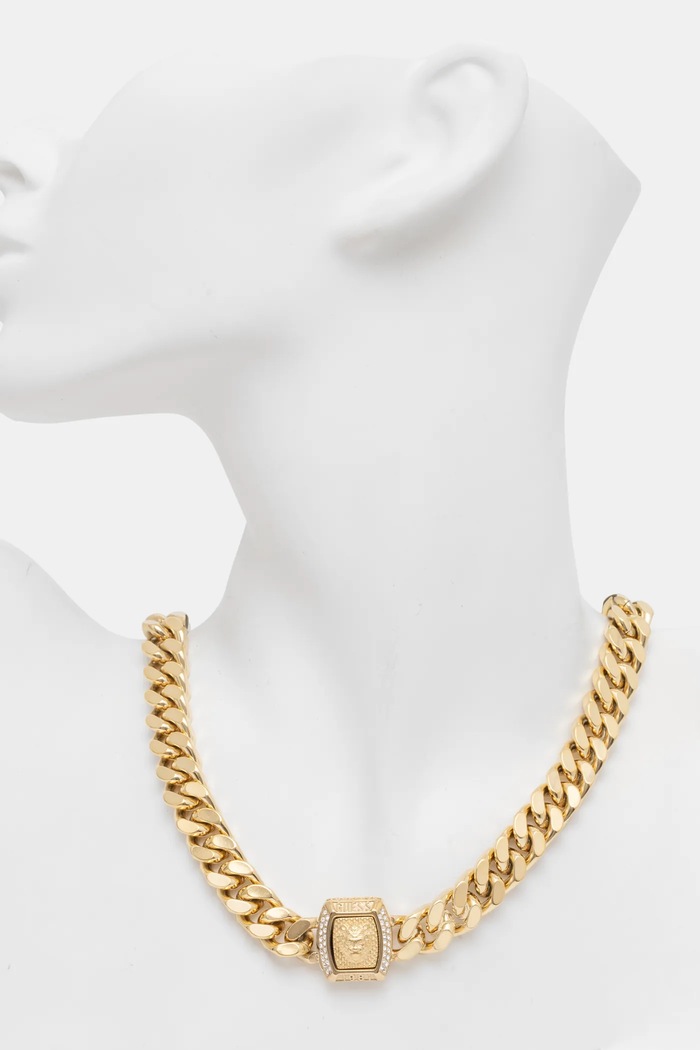 Accesorii Guess colier LION KING JUMN05.004JW aur