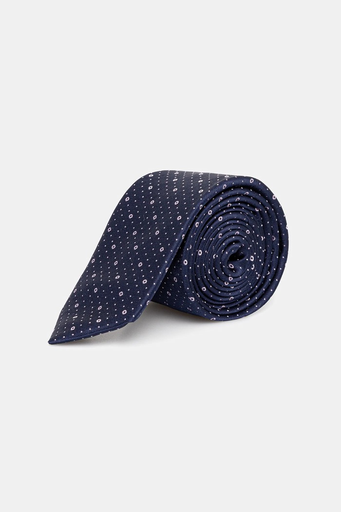 HUGO cravata de matase bleumarin 50540113