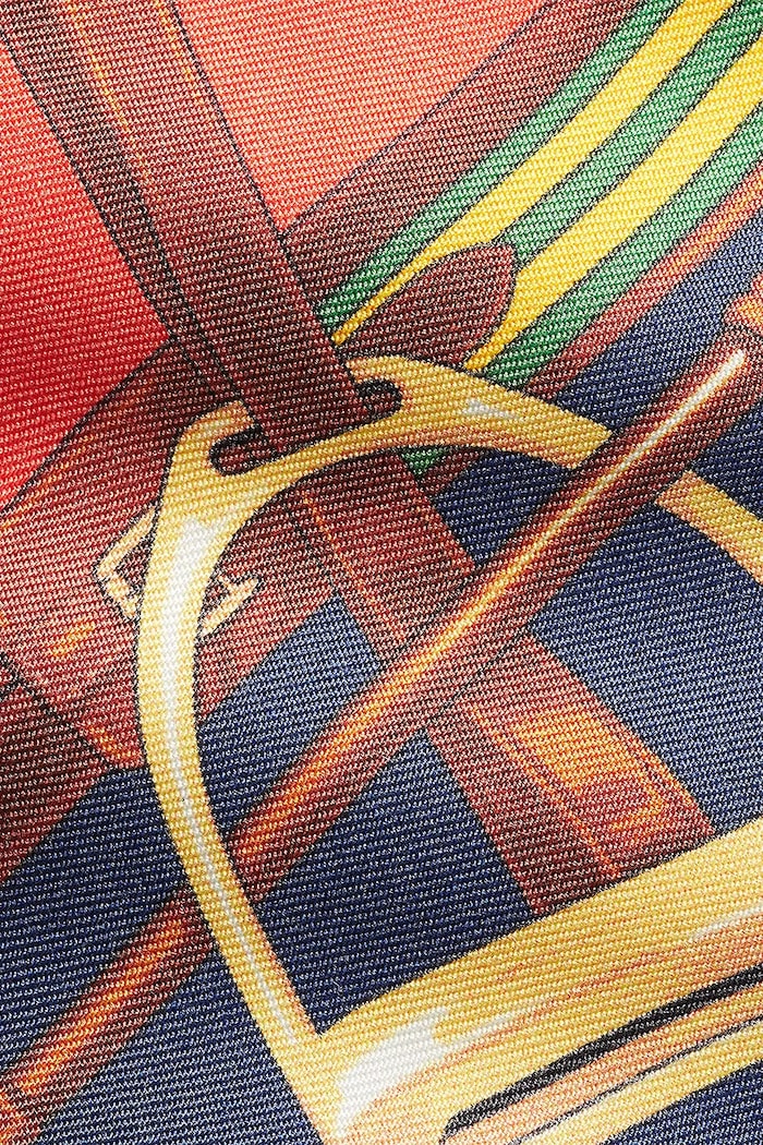 Hedvábná kravata Polo Ralph Lauren oranžová 712964847