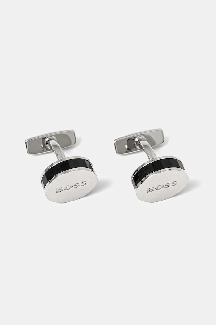 BOSS przypinki czarny 50538539