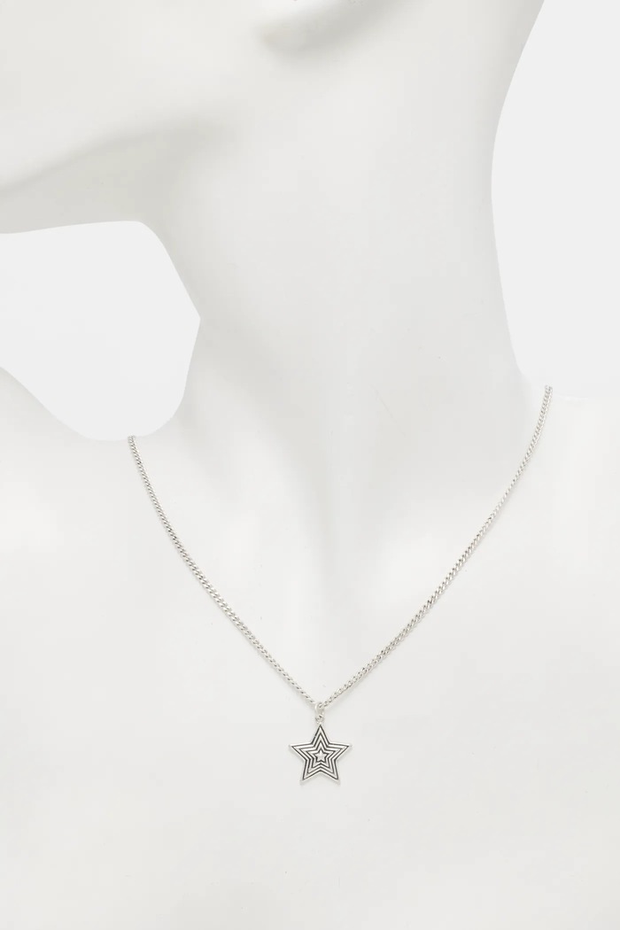 Doplňky Náhrdelník AllSaints 37501862SLV041 stříbrná
