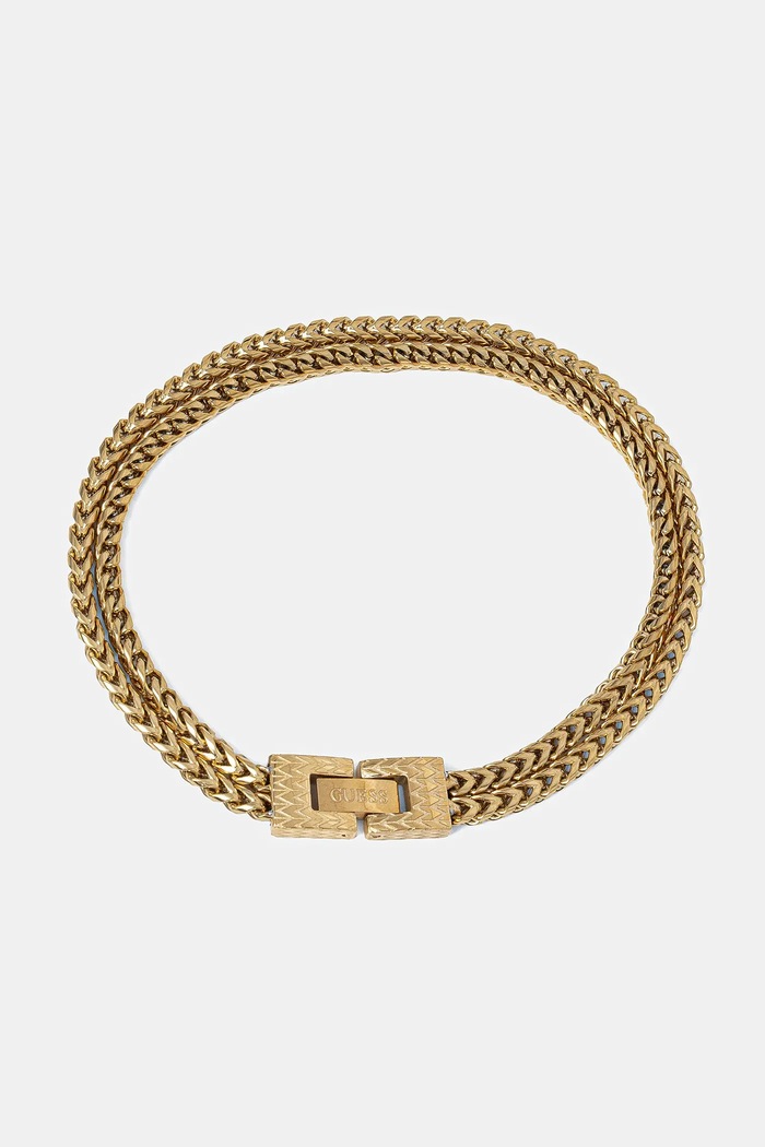 Náramok Guess SAILOR KNOT zlatá JUMB05.030JW