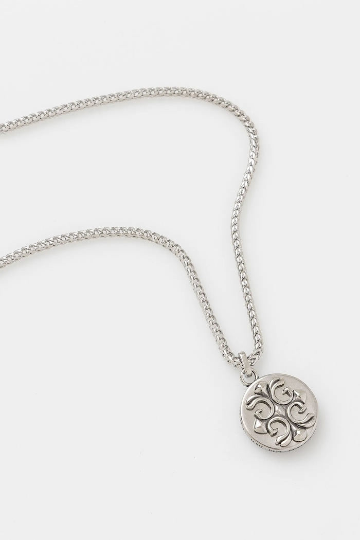 Guess naszyjnik REBEL JUMN05.054JW srebrny SS25