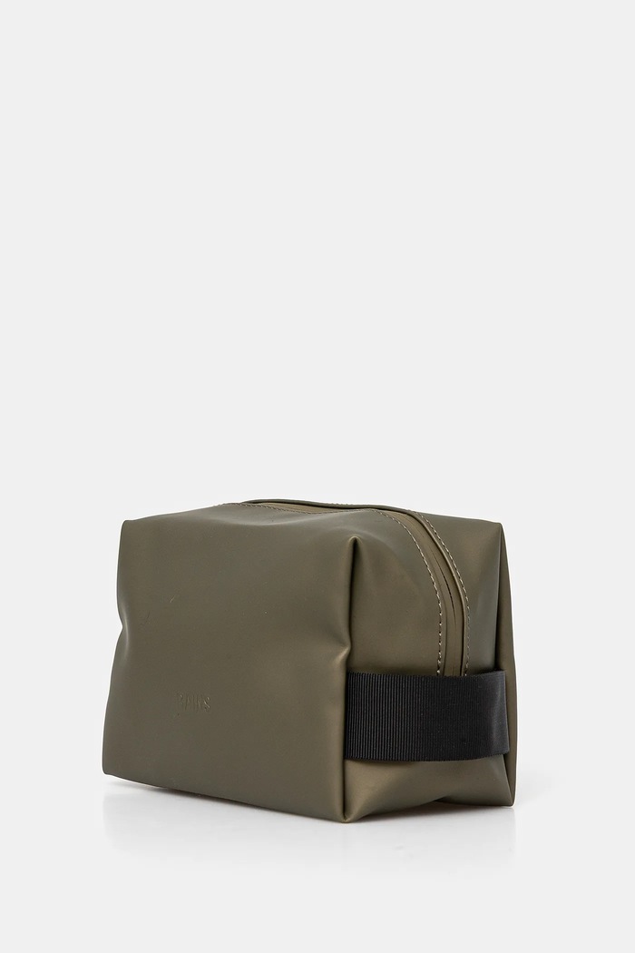 Kosmetická taška Rains Wash Bag Small W3 15580.105 zelená SS25