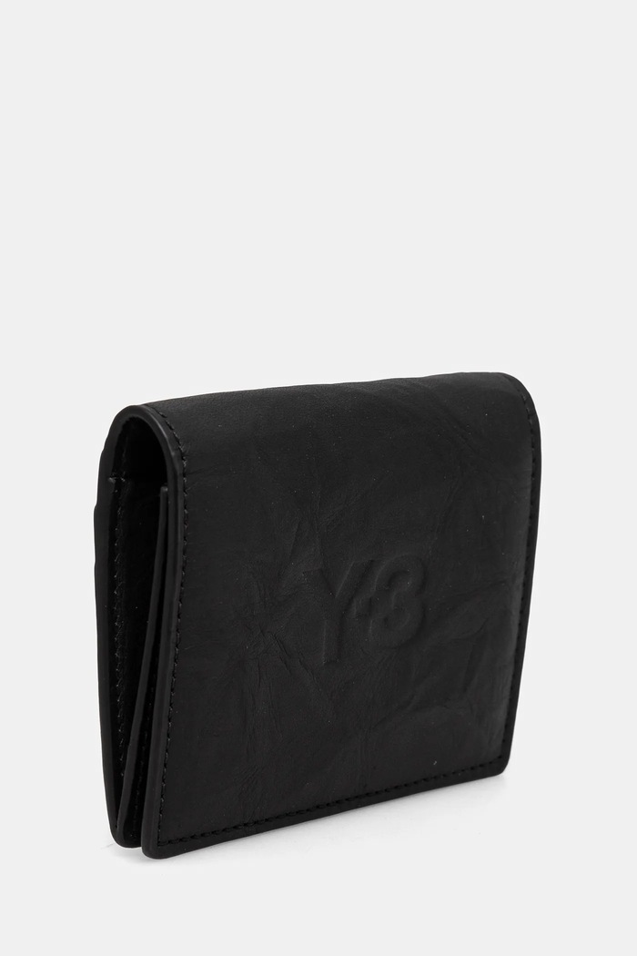 Kožená peňaženka Y-3 Card Holder JD2898 čierna SS25