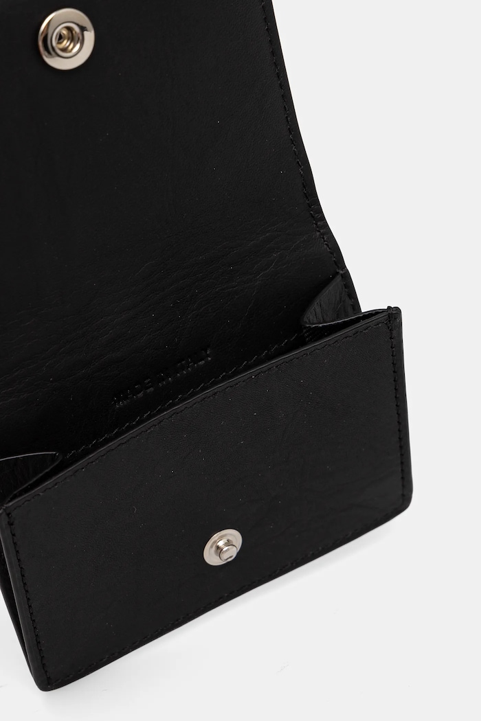 Kožená peňaženka Y-3 Card Holder čierna JD2898