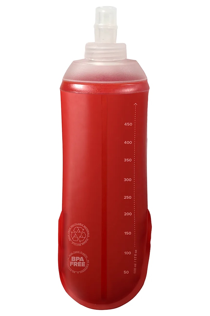 Compressport bidon apă Ergoflask 500ml XBPU8233 rosu AW25