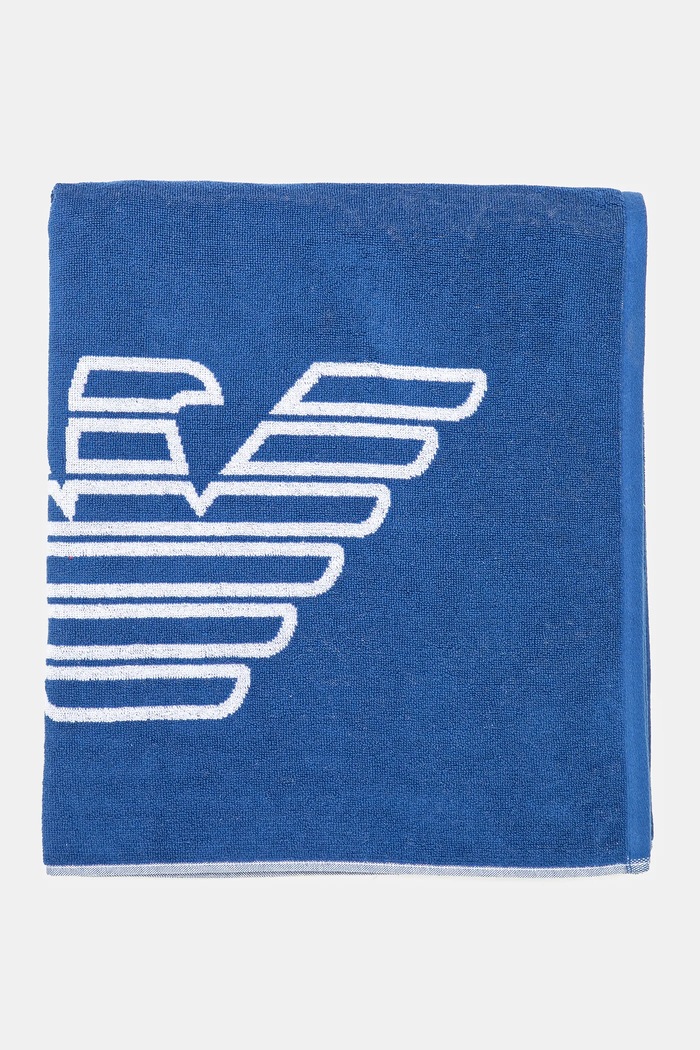 Emporio Armani Underwear ręcznik plażowy bawełniany EX000019.AF12331 fioletowy SS25