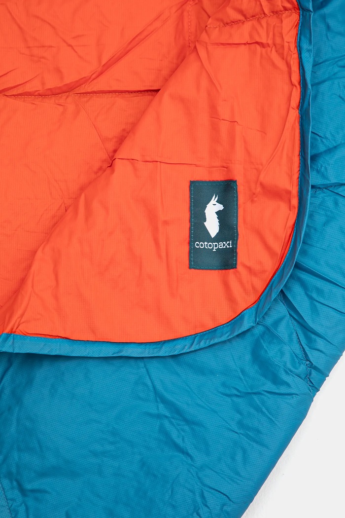Akcesoria Cotopaxi śpiwór puchowy z funkcją poncho Fuego F24502U1064 turkusowy