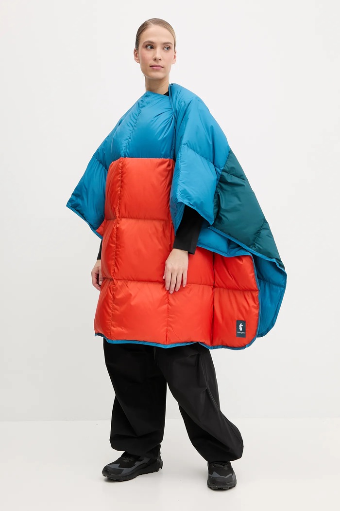Cotopaxi śpiwór puchowy z funkcją poncho Fuego turkusowy F24502U1064
