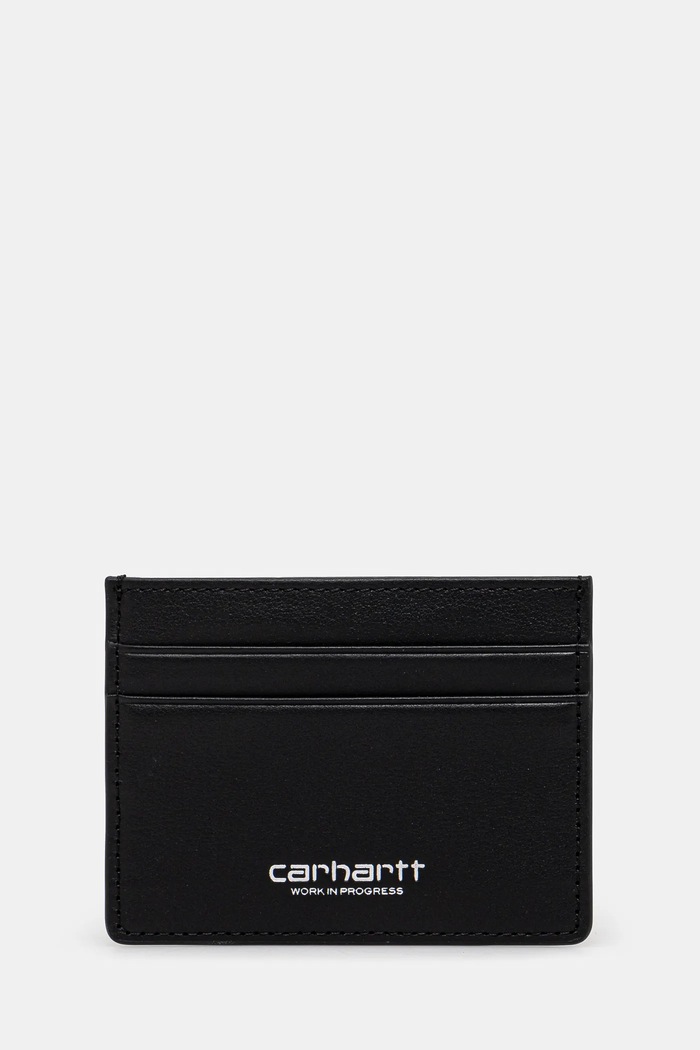 Δερμάτινη θήκη για κάρτες Carhartt WIP Vegas Cardholder θήκη για κάρτες μαύρο I033109.0M4XX