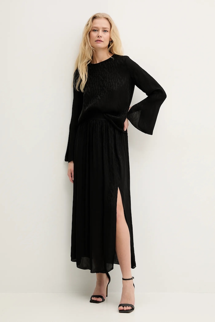Bluza Armani Exchange XW000149.AF10842 crna SS25