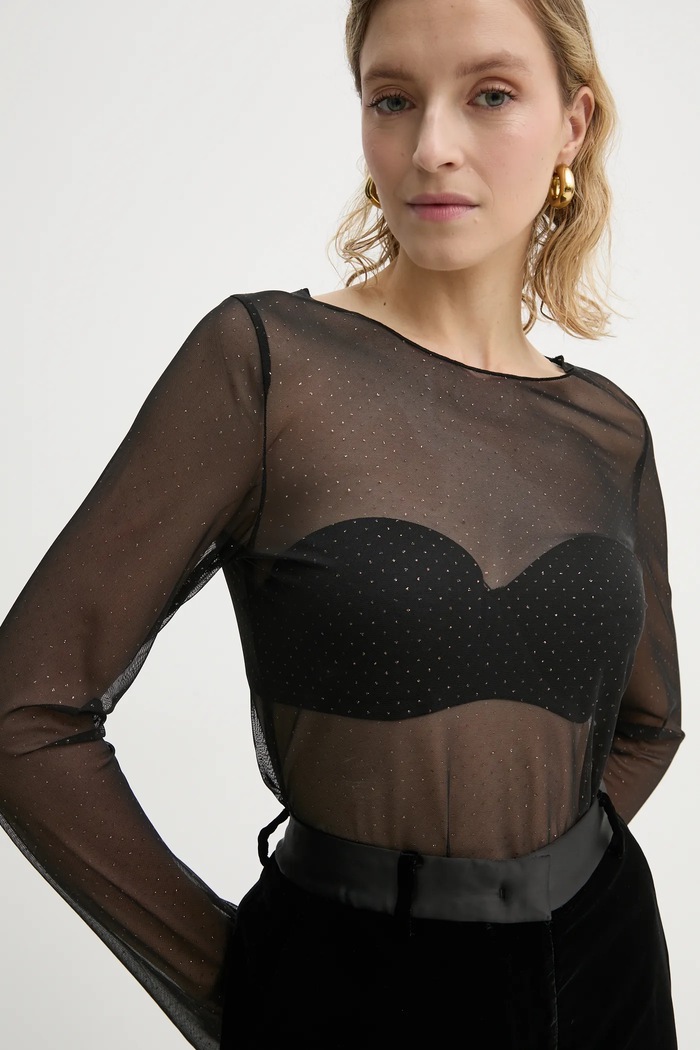 Μπλουζάκι Bruuns Bazaar Bruuns Bazaar BBW4254 μαύρο