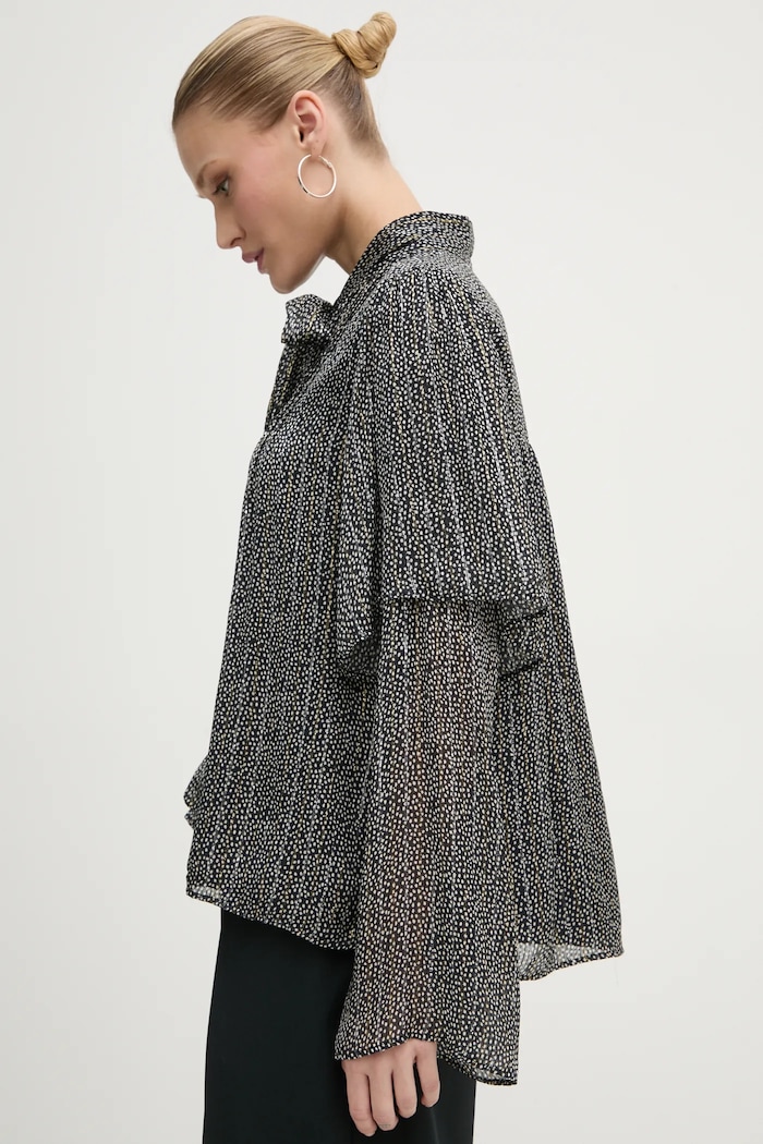 Блуза Bruuns Bazaar стандартна черен BBW4292