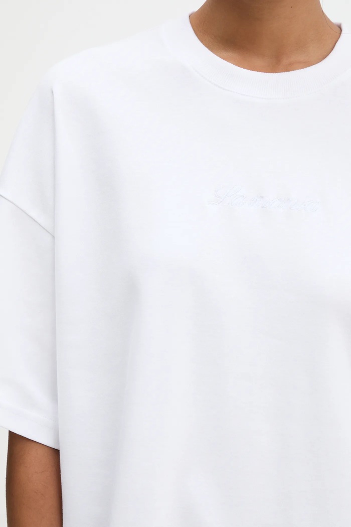 La Mania t-shirt bawełniany NAN NAN biały