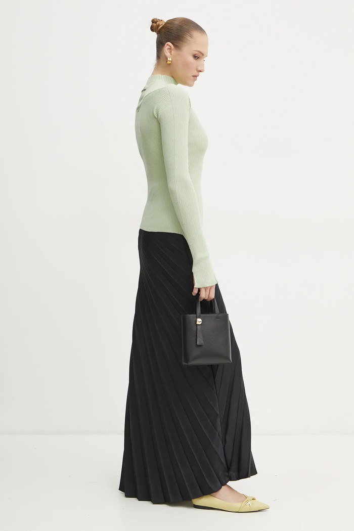 Пуловер Victoria Beckham 1125KTP006102A зелен SS25
