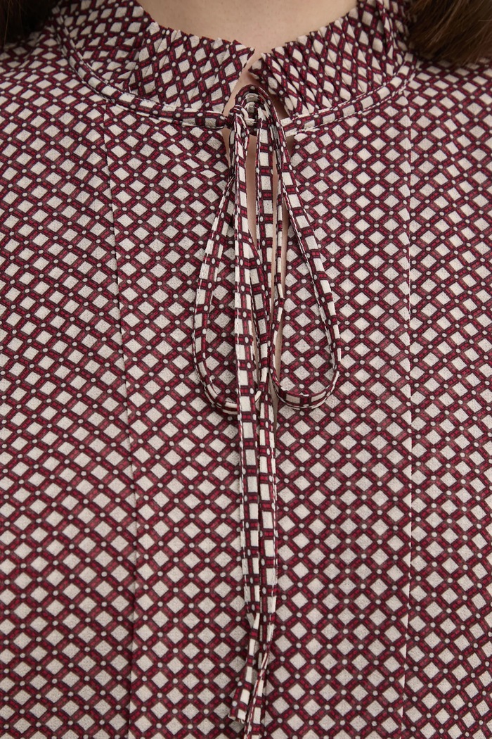 Halenka Tommy Hilfiger Tommy Hilfiger burgundské WW0WW44047