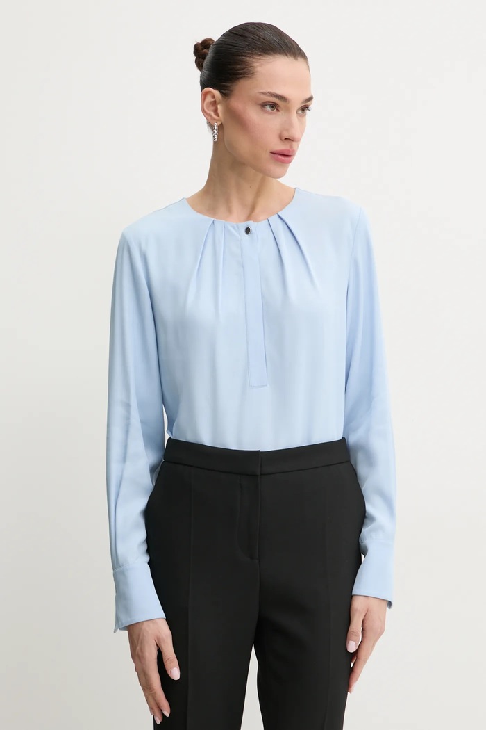 BOSS bluza albastru 50530566