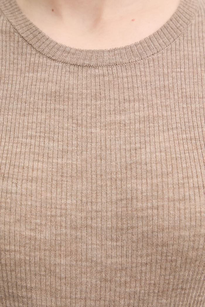 Day Birger et Mikkelsen longsleeve din lână Mariana DAY65243602 bej