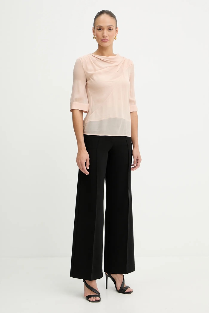 Μπλουζάκι Pinko 104785.A2E9 μπεζ SS25