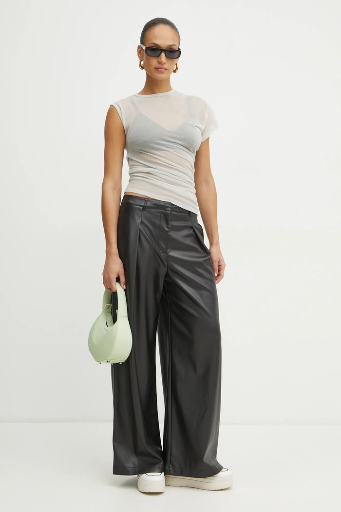 Pinko T-shirt 104652.A2CL szary SS25