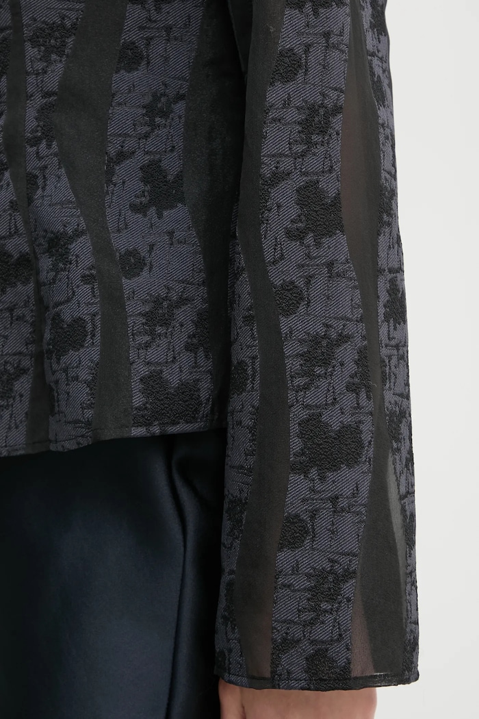 Bluza Samsoe Samsoe SAANAI F24400157 mornarsko plava
