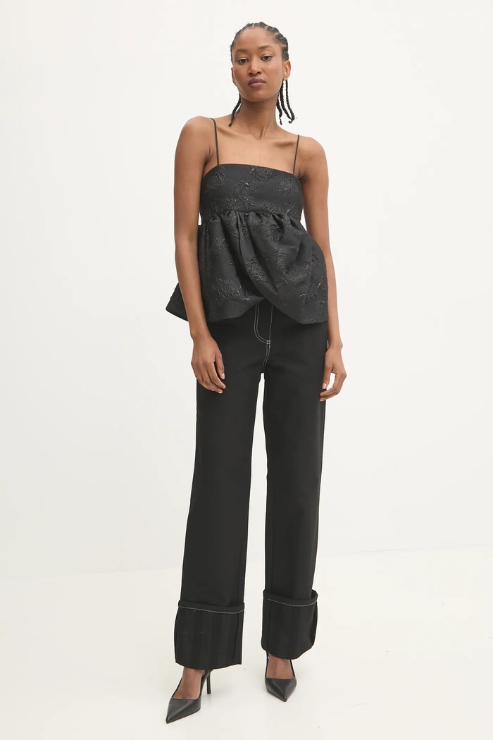 Rotate bluza 113599100 negru SS25